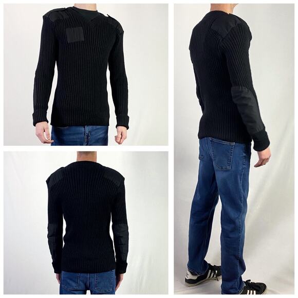 Citadel Techwear Pullover Wool Military Tactical Ribbed Sweater Sz Large - Picture 2 of 13